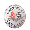 Chevrolet Corvette Dome Metal Sign